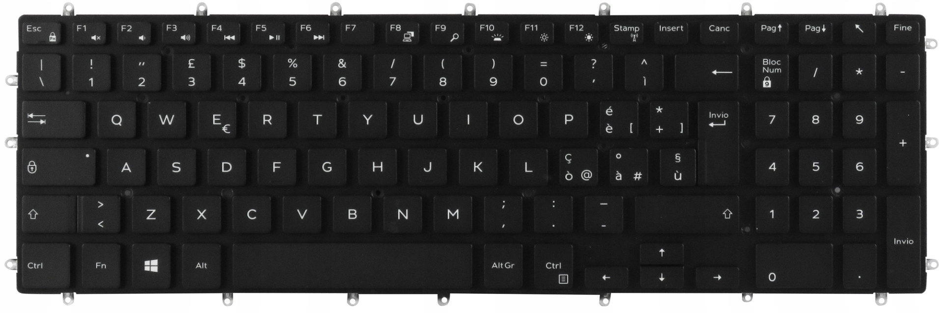 Dell 0PXRC6 Qwerty Italian Inspiron Vostro