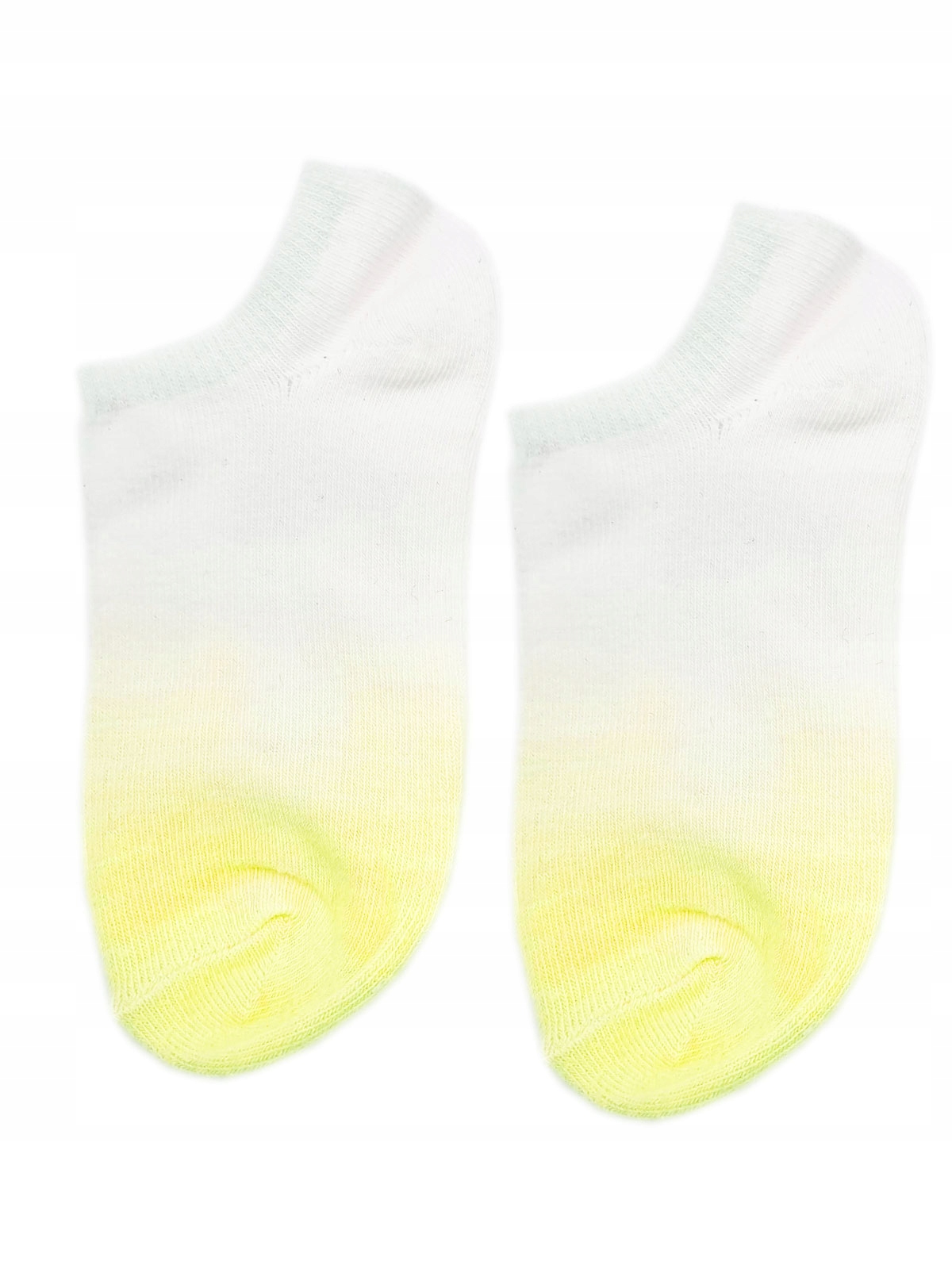 

Skarpetki stopki dziewczęce Tie Dye żółty 27-30