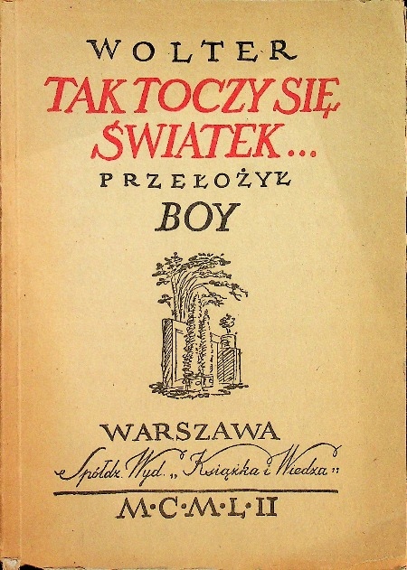 Tak toczy się światek Wolter