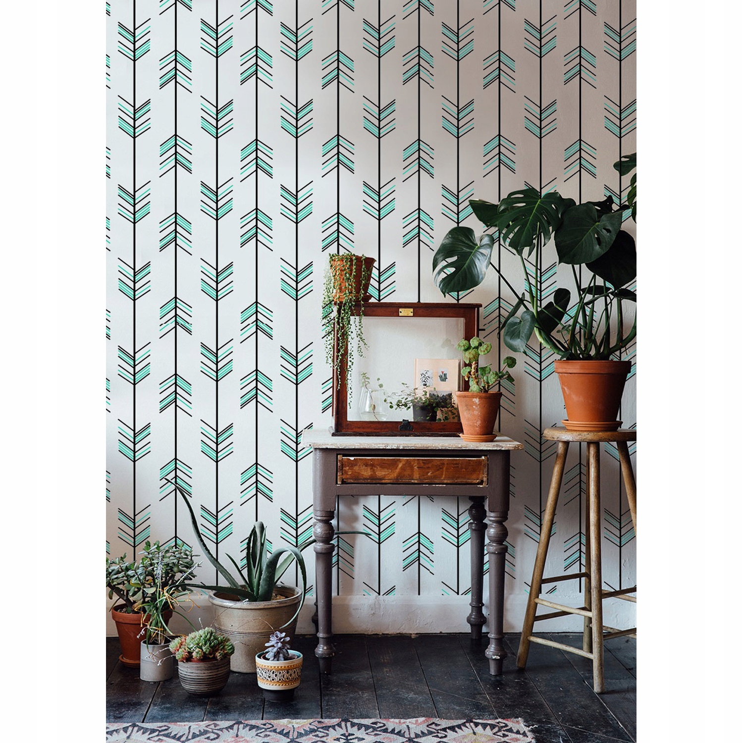 

Fototapeta do sypialni Kolorowe strzały 208x146 cm