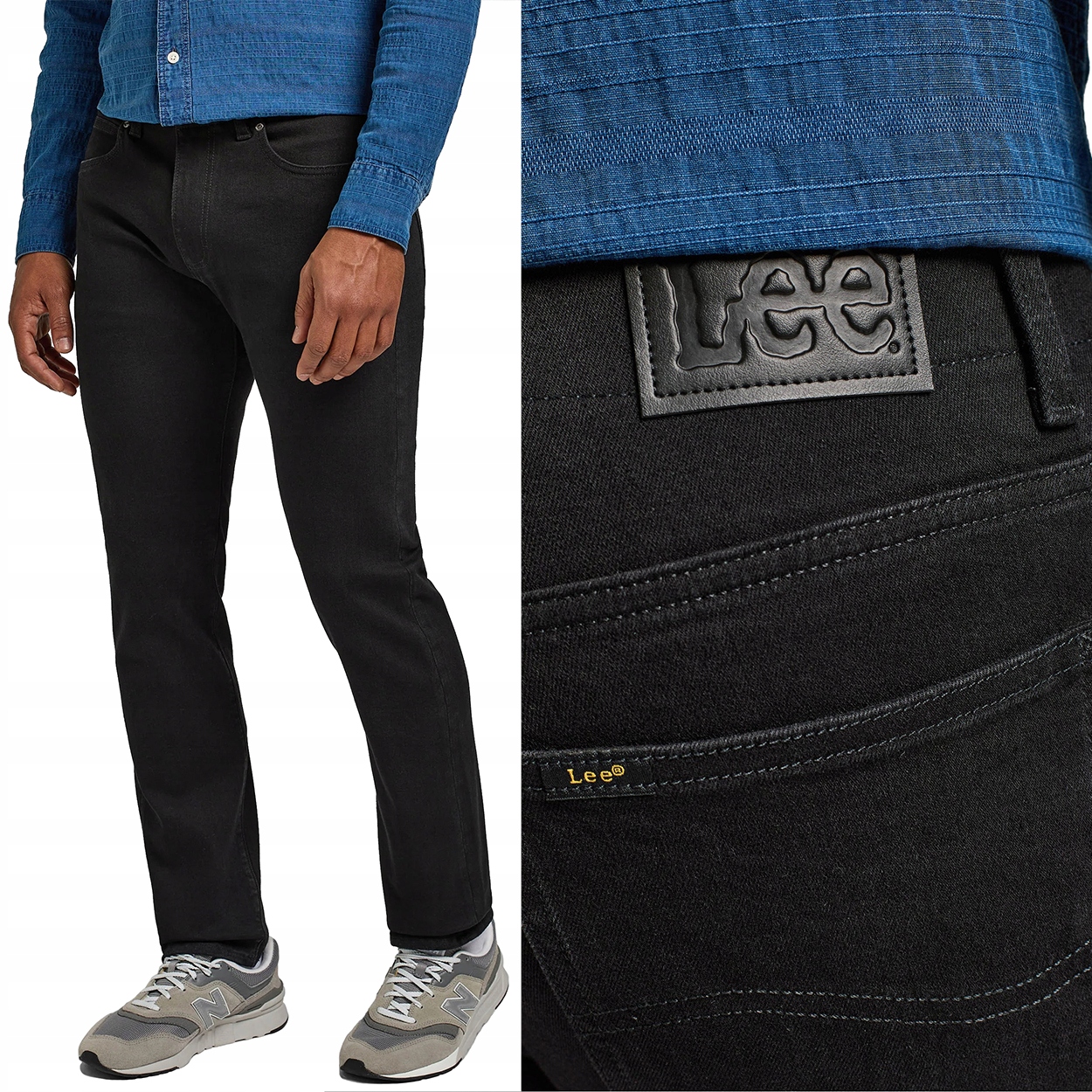 Lee Slim Fit Extreme Motion pohodlné přiléhavé džínové kalhoty W31 L30