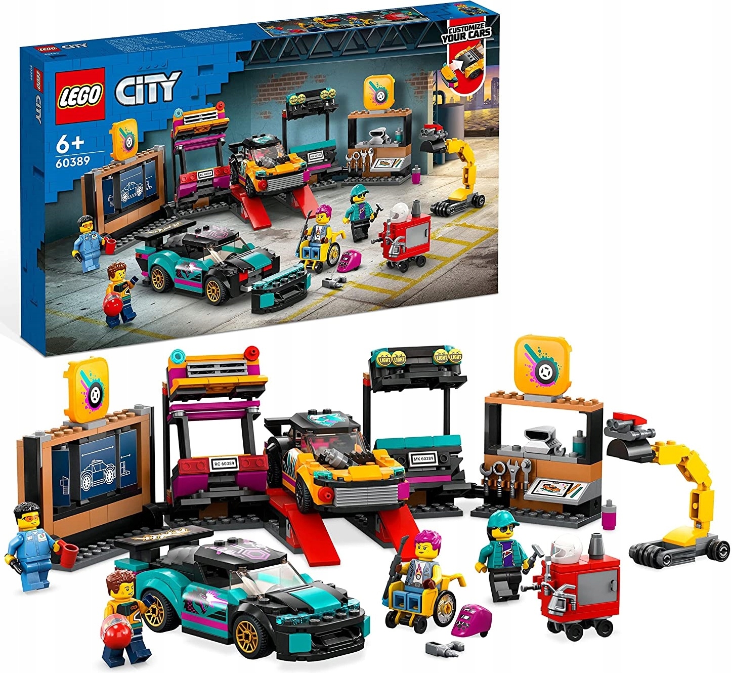 

Lego City 60389 Warsztat tuningowania samochod&oac
