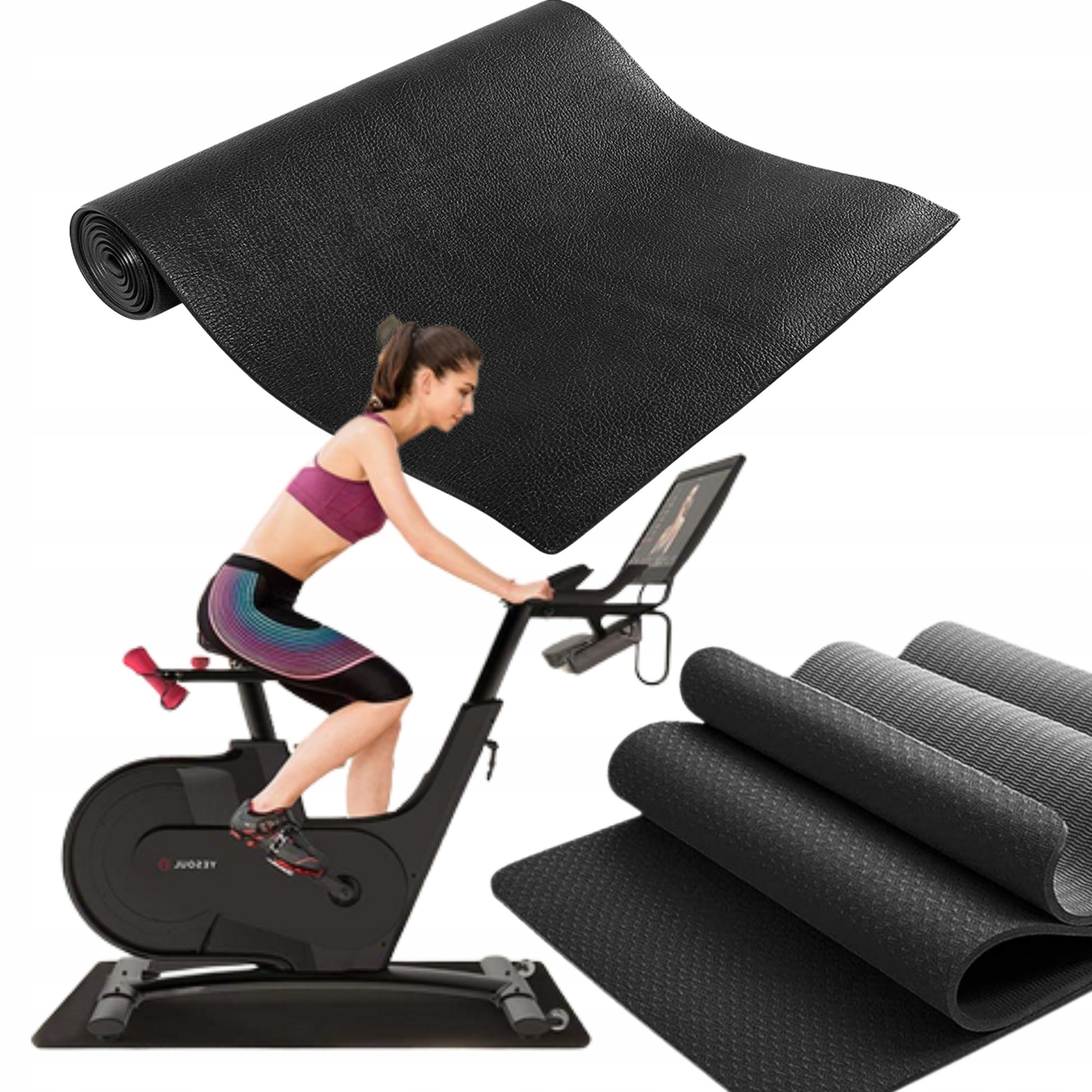 

Mata Ochronna Pod Sprzęt Fitnes Orbitrek Rower 183