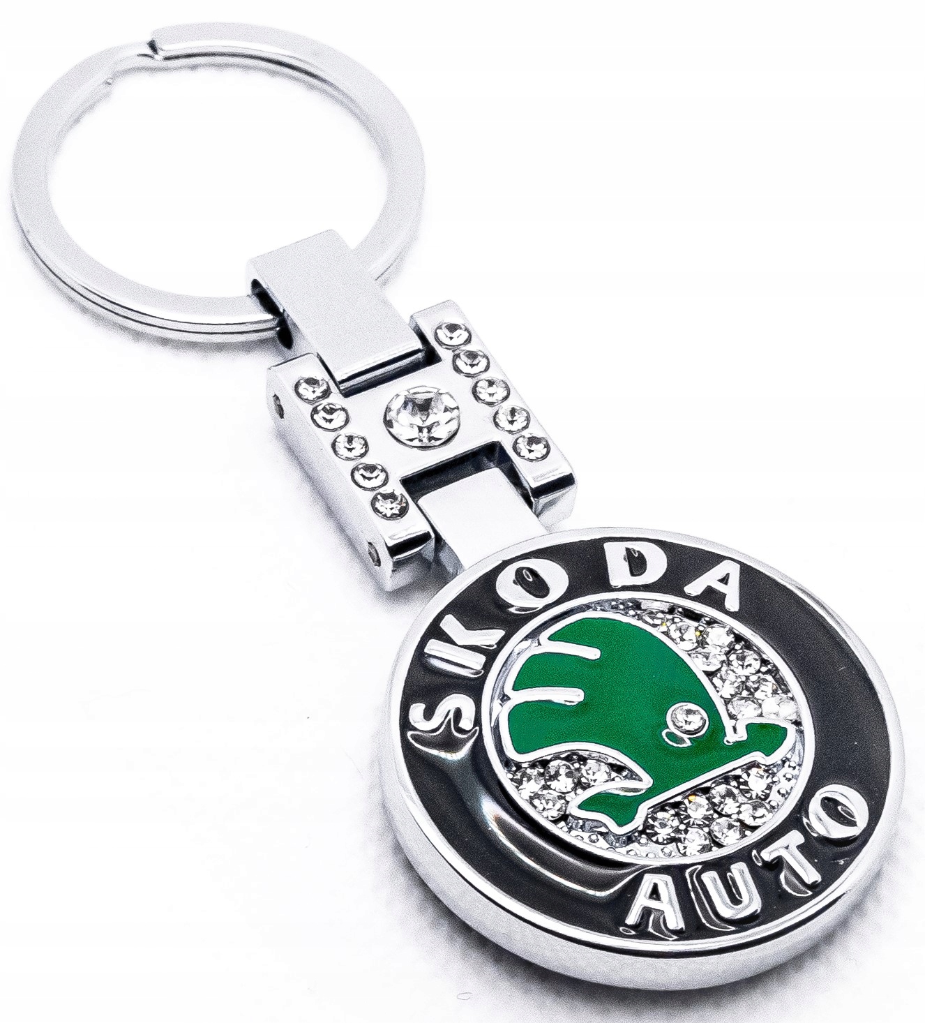 

Brelok Do Kluczy Skoda Octavia Fabia cyrkonie