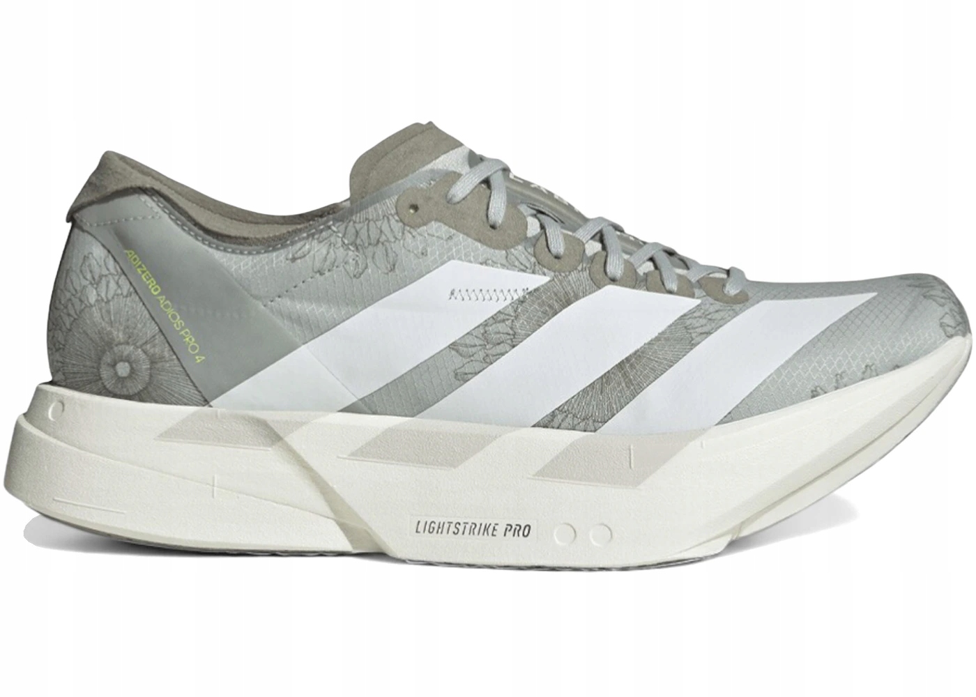 adidas Adizero Adios Pro 4 stříbrná pánská KJ6244 41 1/3