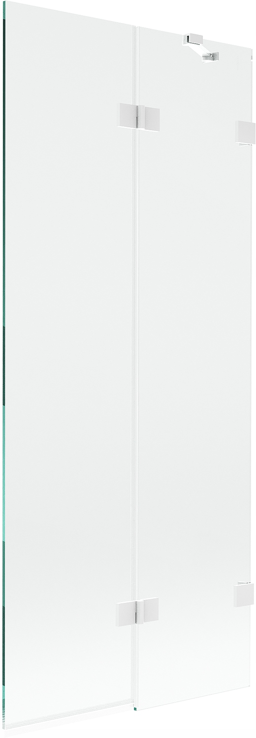 Mexen Lunar sprchová zástěna dvoukřídlová pravá 80 x 150 cm, transparentní,