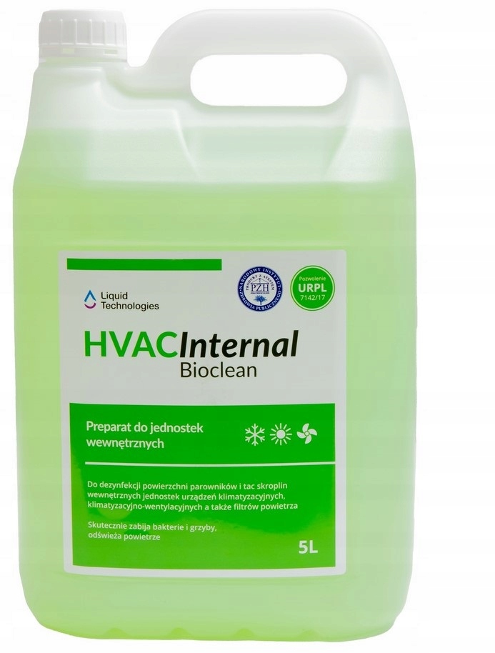 Płyn Środek do dezynfekcji klimatyzacji Bioclean 5 L