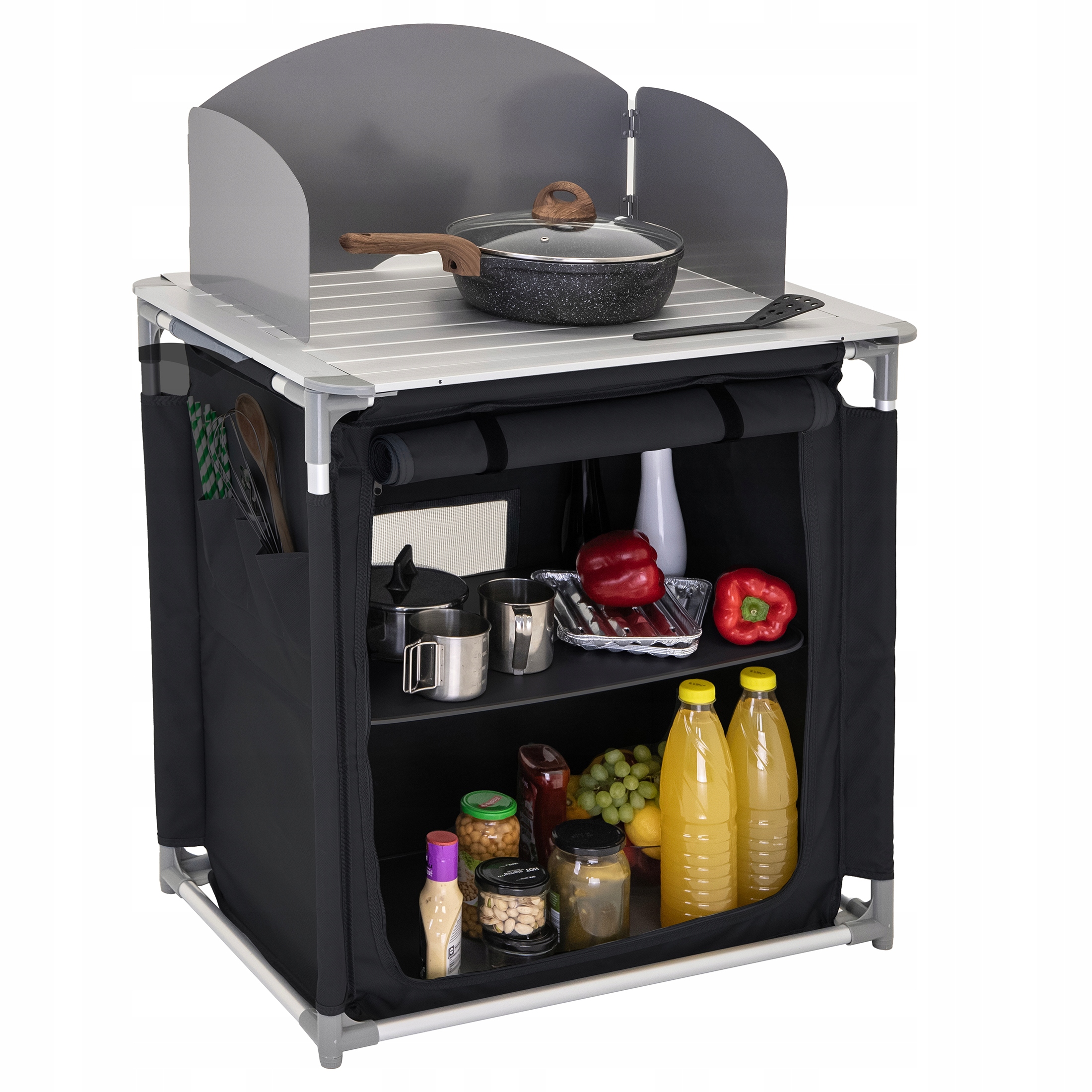 Kuchnia Turystyczna Szafka stół składany ogrodowy walizka Kempingowy stolik