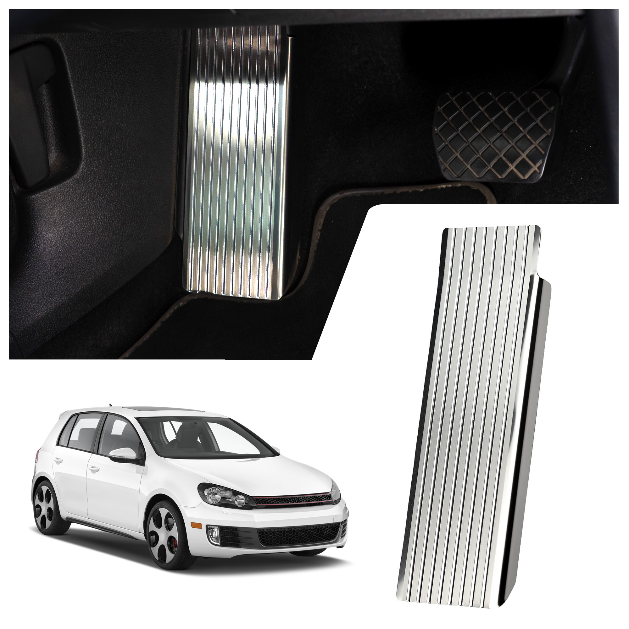 Podstupnice automobilová podnožka odpočívadlo pro Vw Golf VI 2008-2012 Hatchback