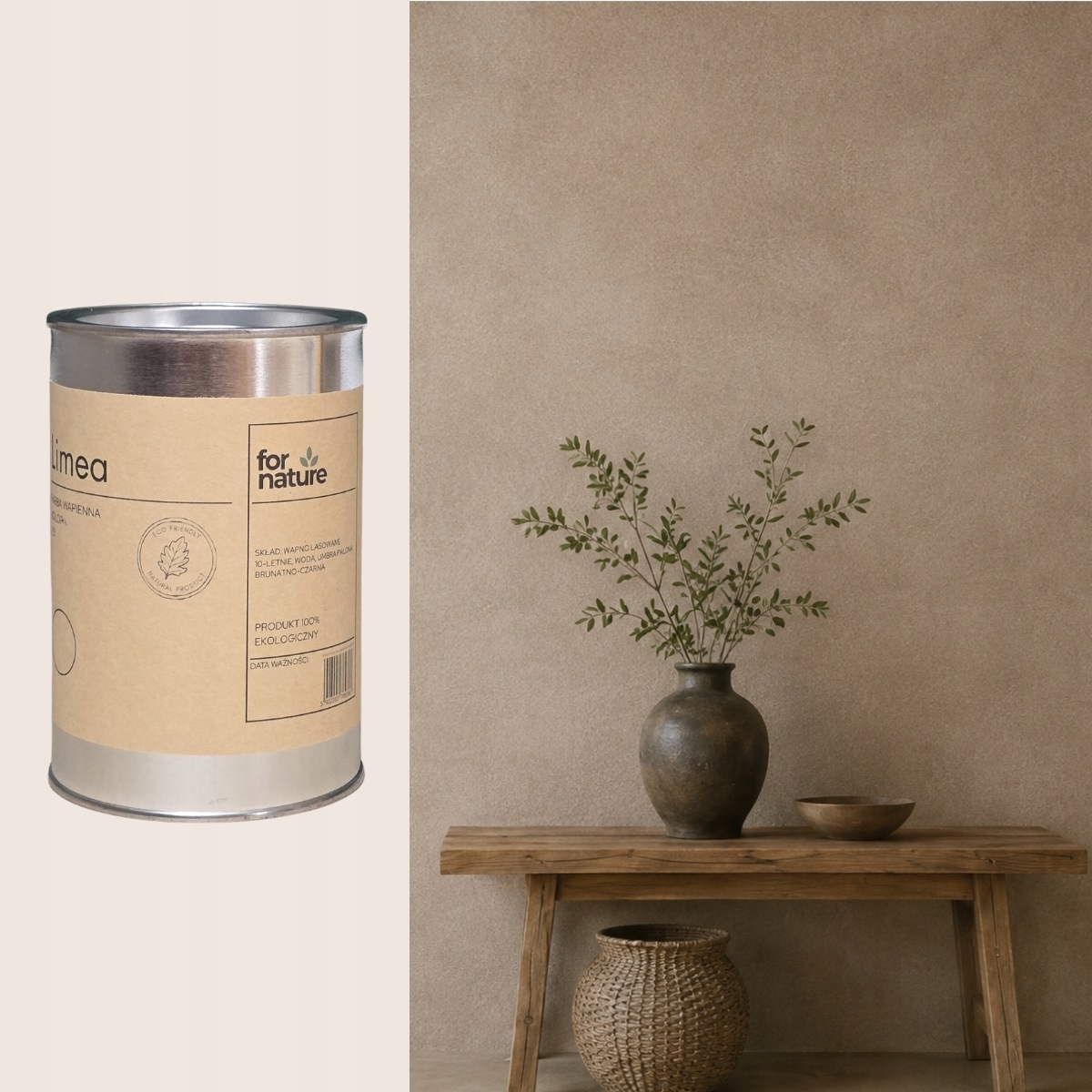 Barva 5 l – přírodní, ekologická, limetková, prodyšná