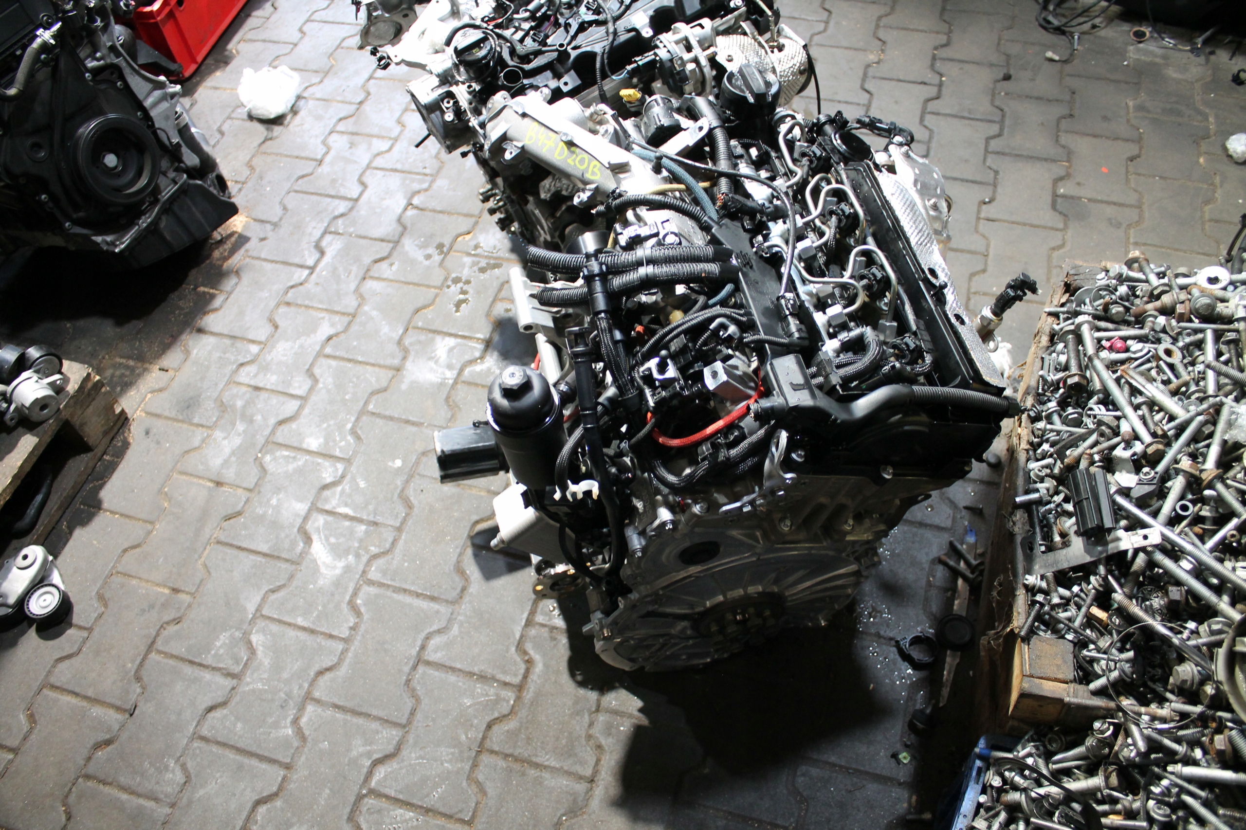 engine complete BMW B47D20B BITURBO 2023 R 5 TYSKM