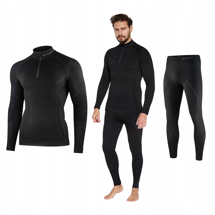 Termoaktywny komplet męski Brubeck Extreme Merino M