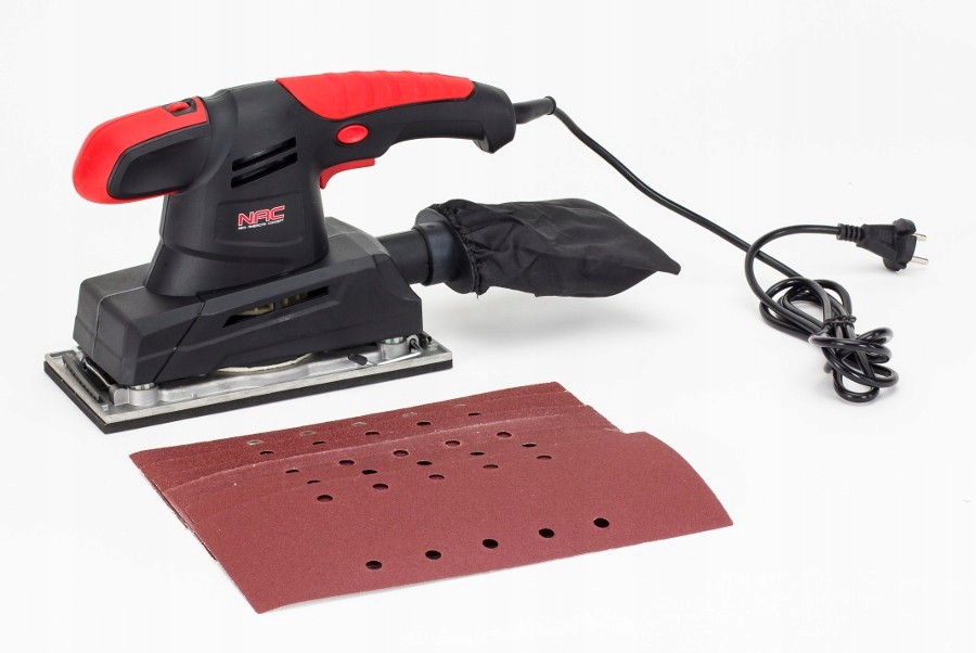 NAC SZLIFIERKA OSCYLACYJNA 380W ES38-115-230-GN Średnica ruchu oscylacyjnego 0.8 mm