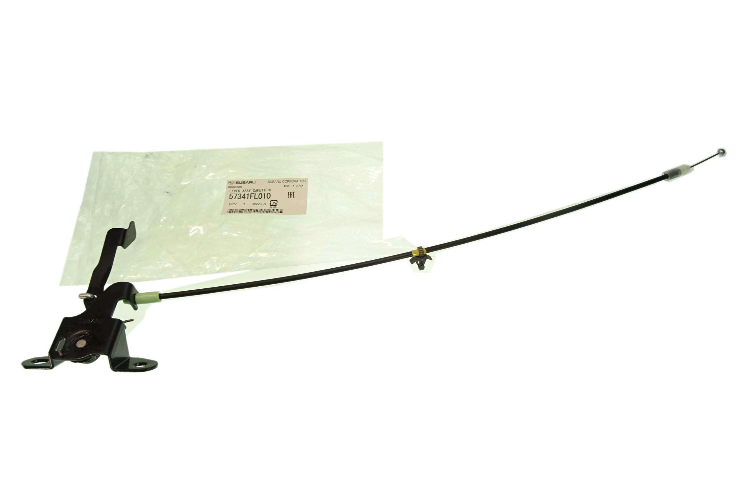 57341FL010 - SUBARU IMPREZA XV 17-ВАЖІЛЬ ТРОС ЗАМОК КАПОТА