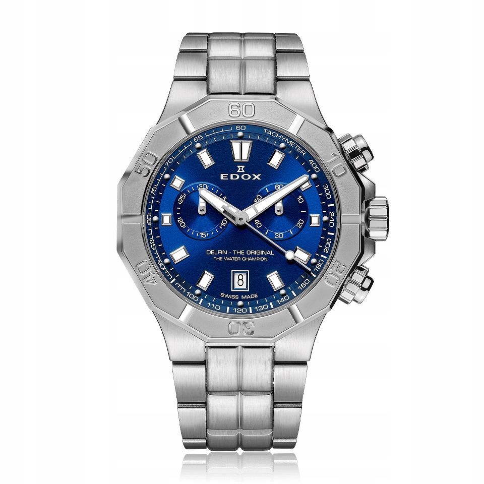 Edox Delfin The Original Chrono 10113-3M-BUIN 43mm WR200