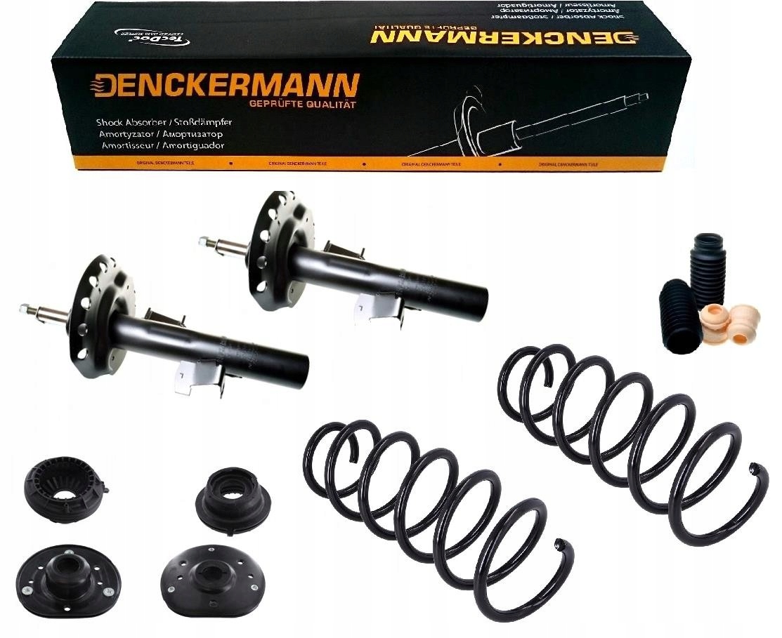 Tlumiče Upevnění Pružiny Volvo S80 II V70 2006- Přední Sada