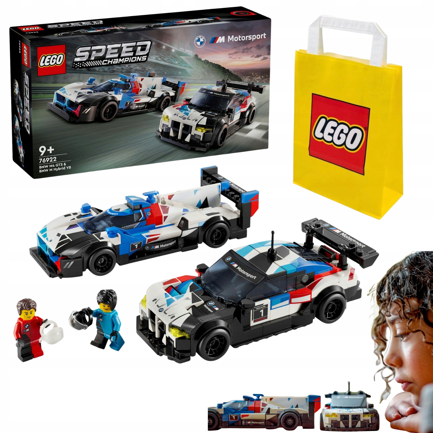 Zestaw Klocków Lego Speed Champions 76922 Bmw M4 GT3 i Bmw M Hybrid V8