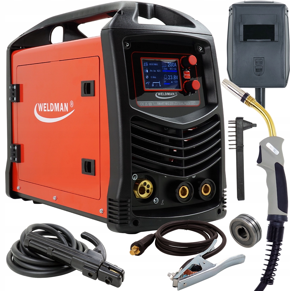 Сварочный аппарат MIGOMAT MIG MAG MMA TIG SYNERGIA PULS LCD