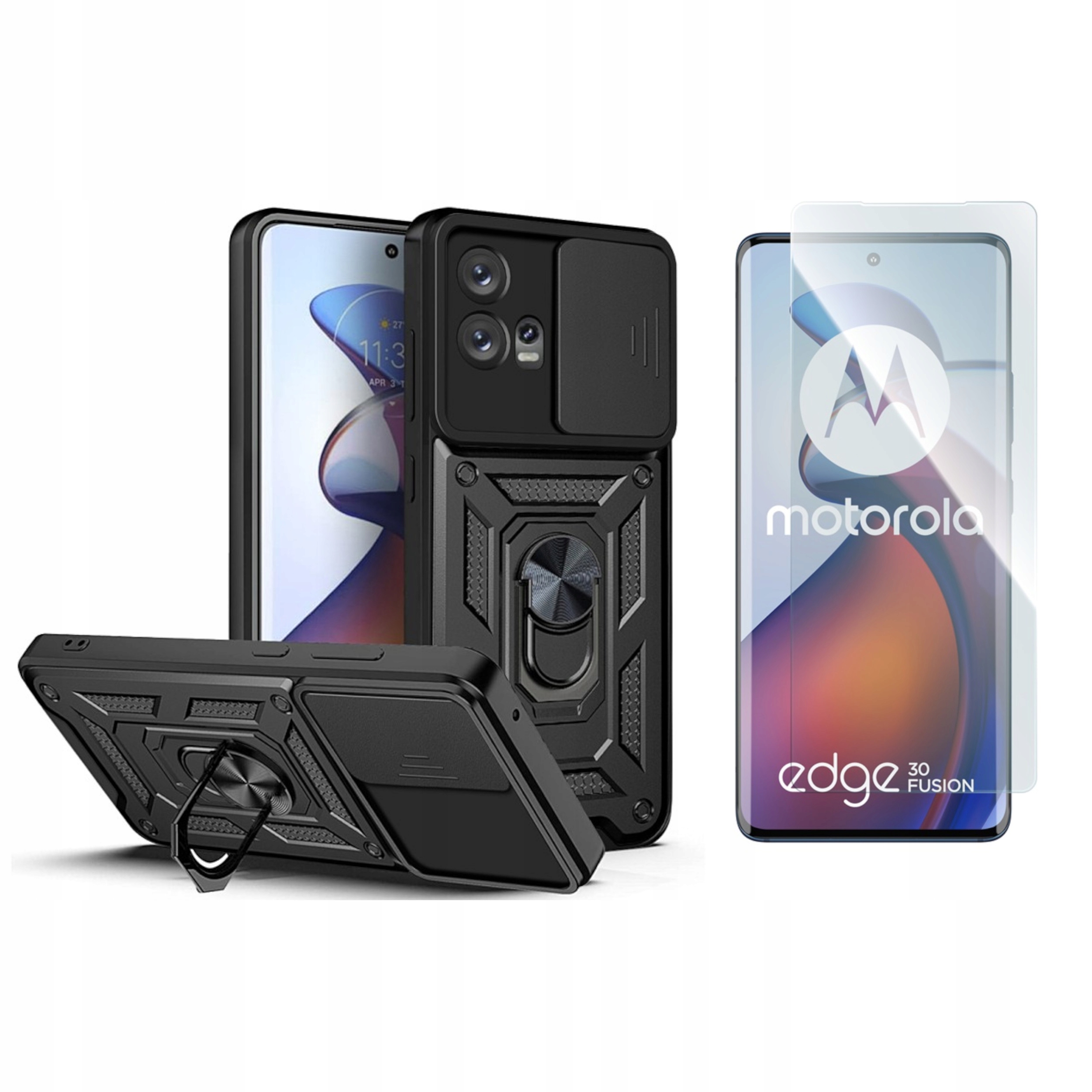 

Etui Panc Cshield do Motorola Edge30 fusion +szkło