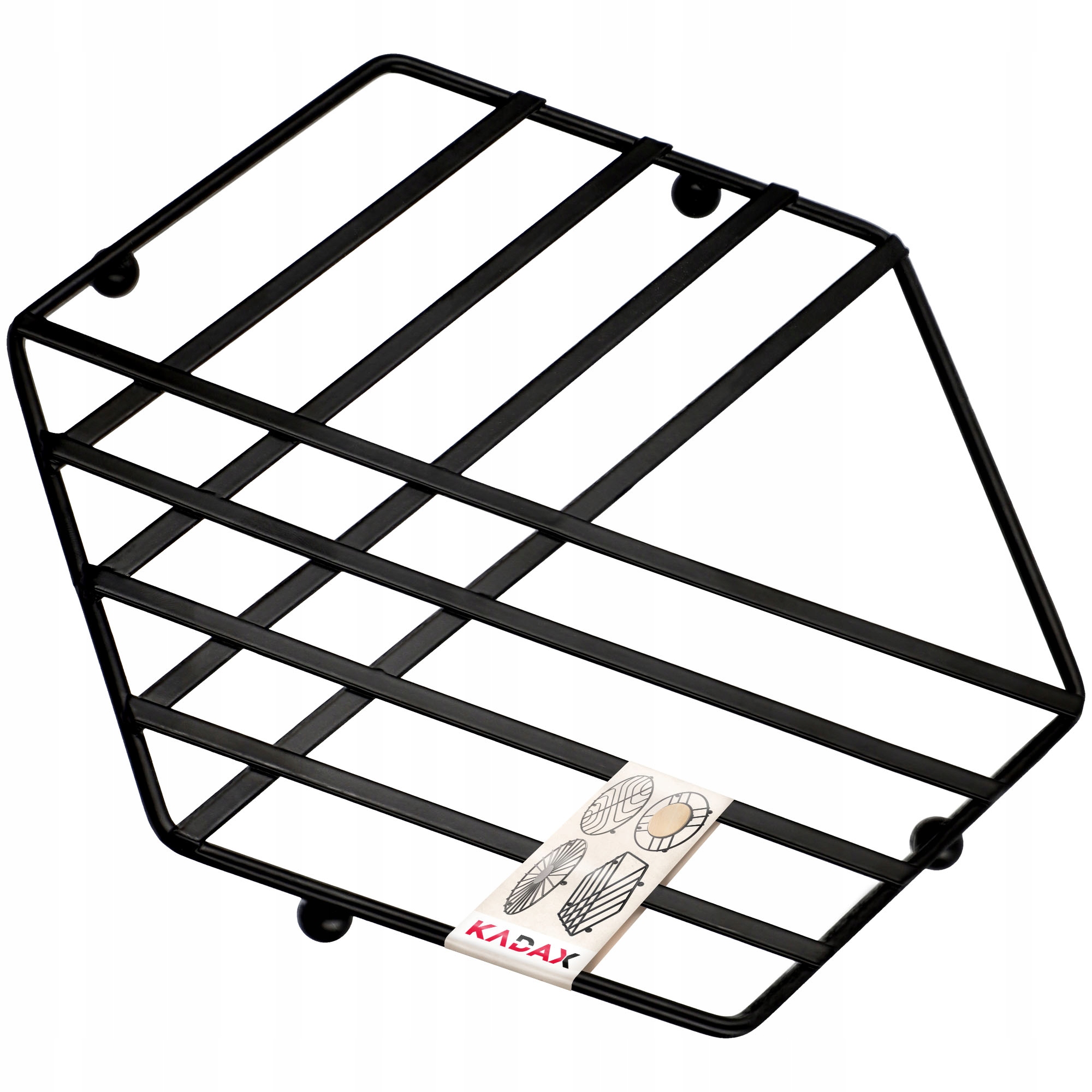 

Podstawka Metalowa Na Stół Pod Naczynia Czarna