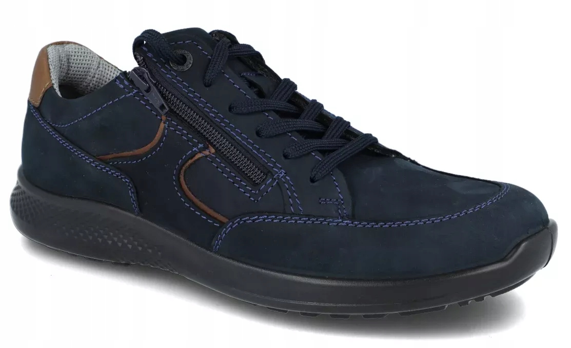 Pánské polobotky na zip pro široké nohy Jomos 322424 velikost K R46