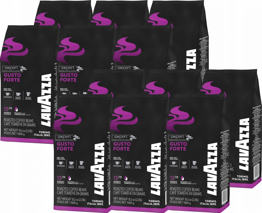 Kawa ziarnista Lavazza Gusto Forte Expert 1kg x12
