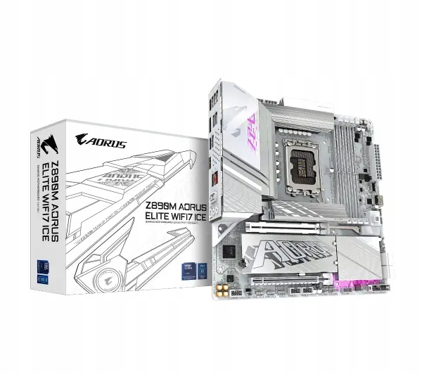 Płyta główna Gigabyte Z890M Aorus Elite WIFI7 Ice micro Atx Core Ultra