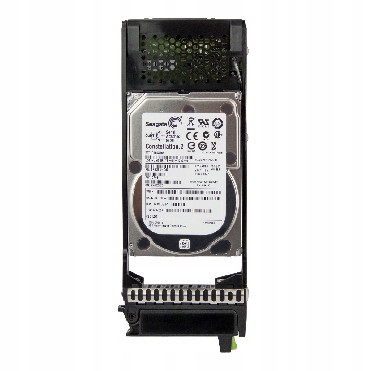 Fujitsu CA07339-E601 1TB 7.2K 64MB SAS-2 2.5'' ST91000640SS