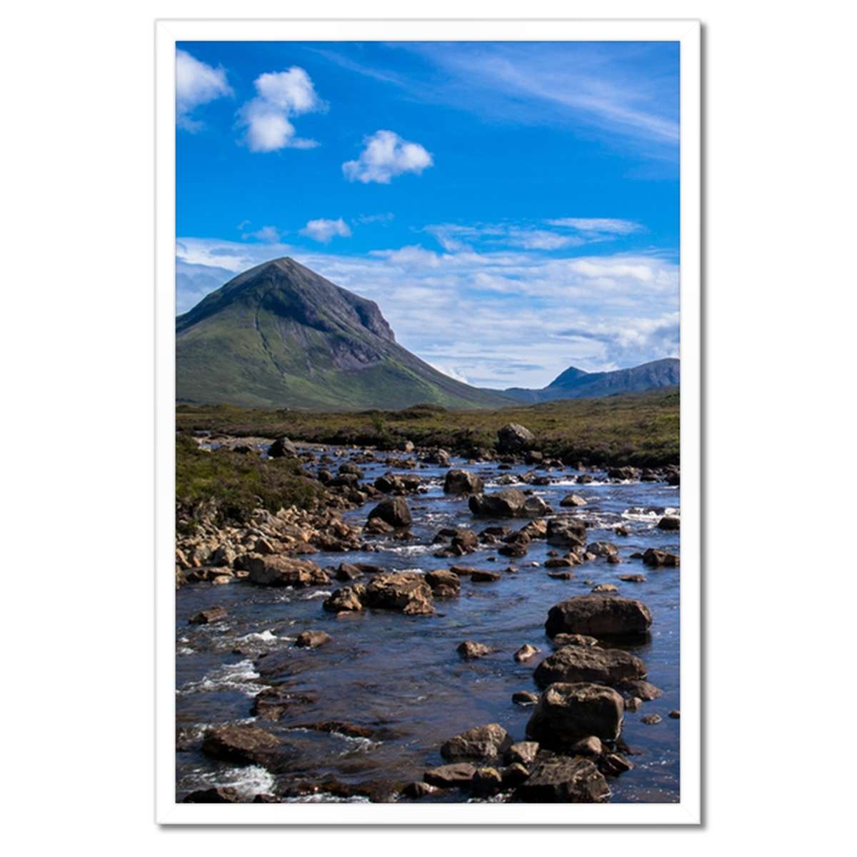 Plakáty v rámu 40x60 Kamenná řeka Hory