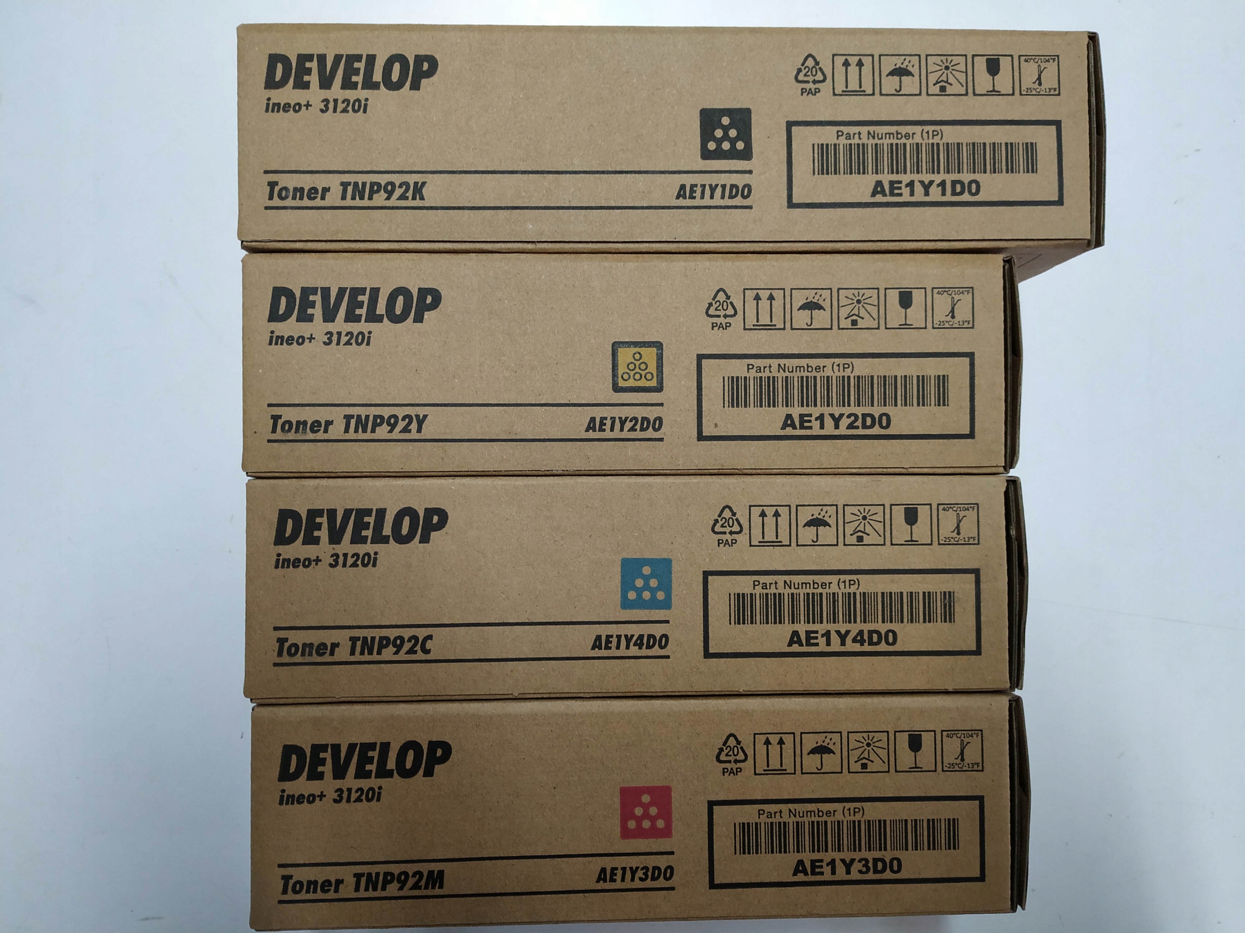 Azúrový toner TNP-92C TNP92 C pre Develop ineo+ 3120i