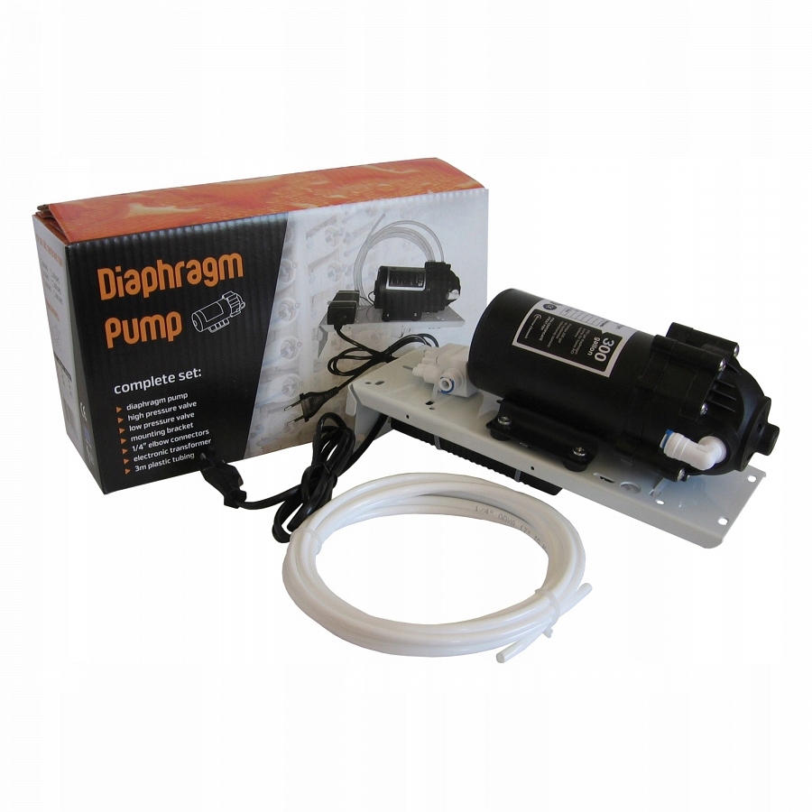 POMPA DO SYSTEMÓW ODWRÓCONEJ OSMOZY 300 GPD MOCNA Marka Green Filter