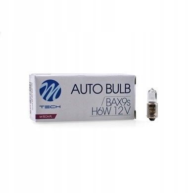 

Żarówka Halogenowa BAX9S 12V/6W H6W Clear