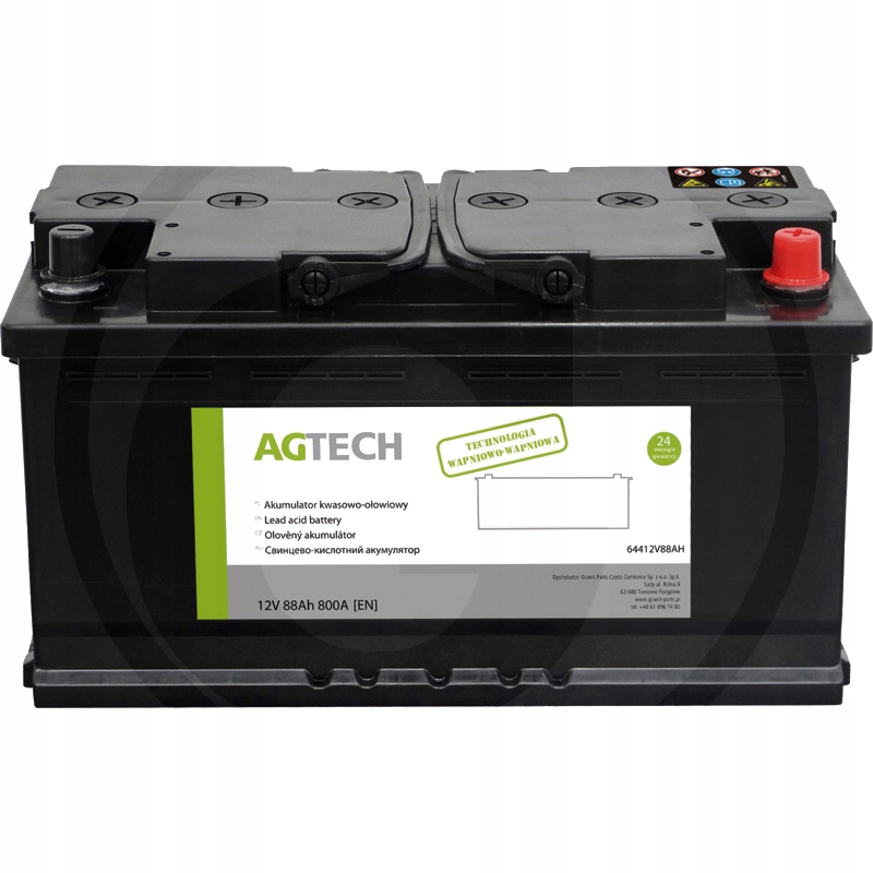 Акумулятор Agtech 12V 88ah 800A Ursus 64412v88ah