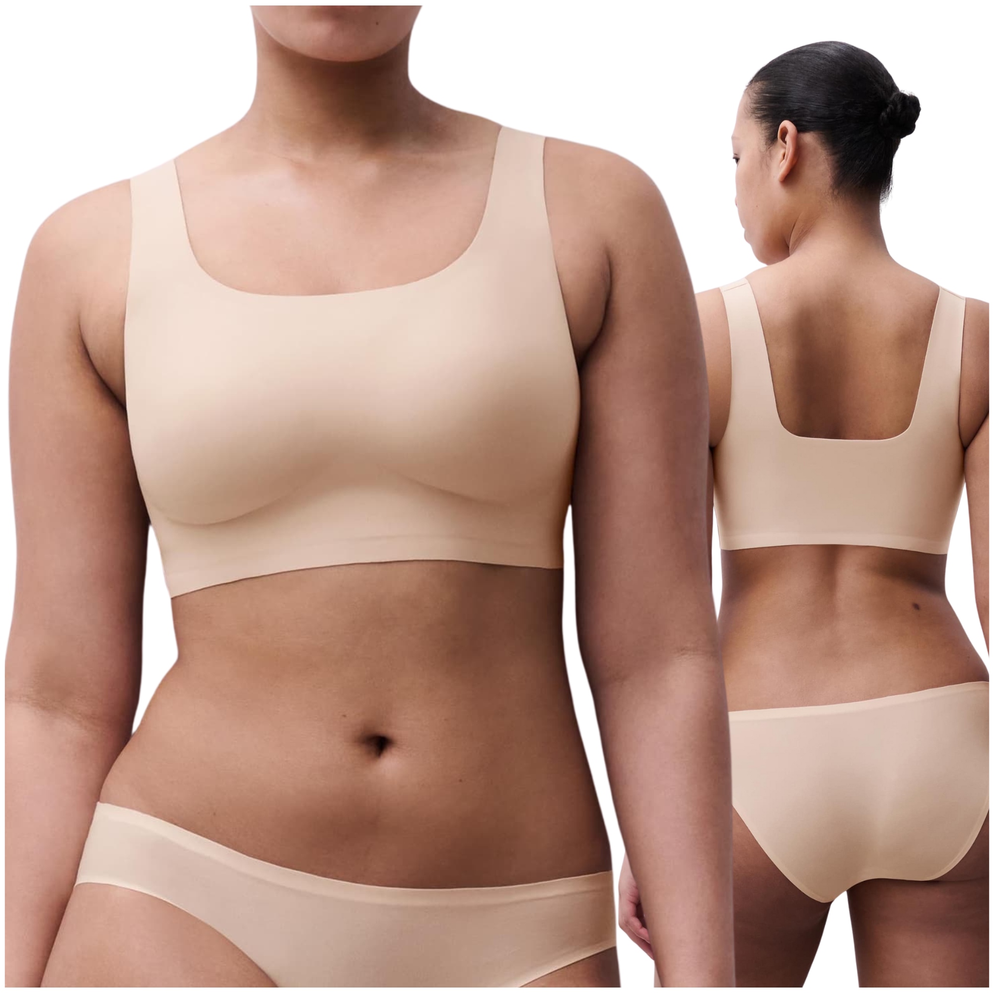 Top Chantelle Softstretch Power C26BQ2 béžový M