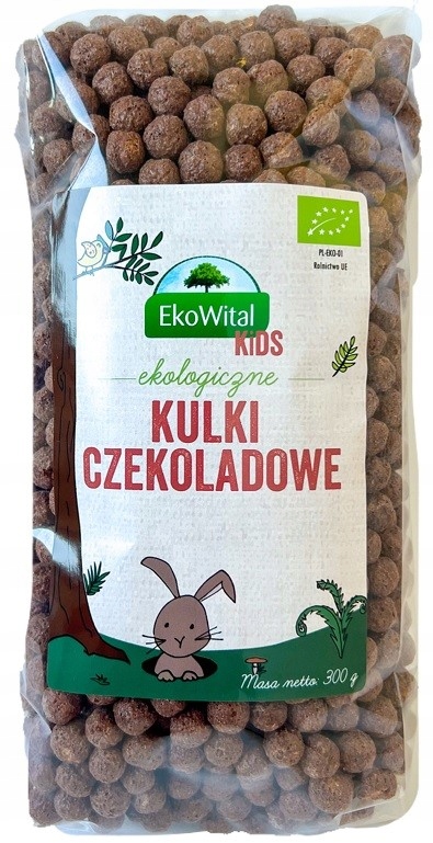 Levně 5 x Ekowital Čokoládové kuličky Bio 300 g