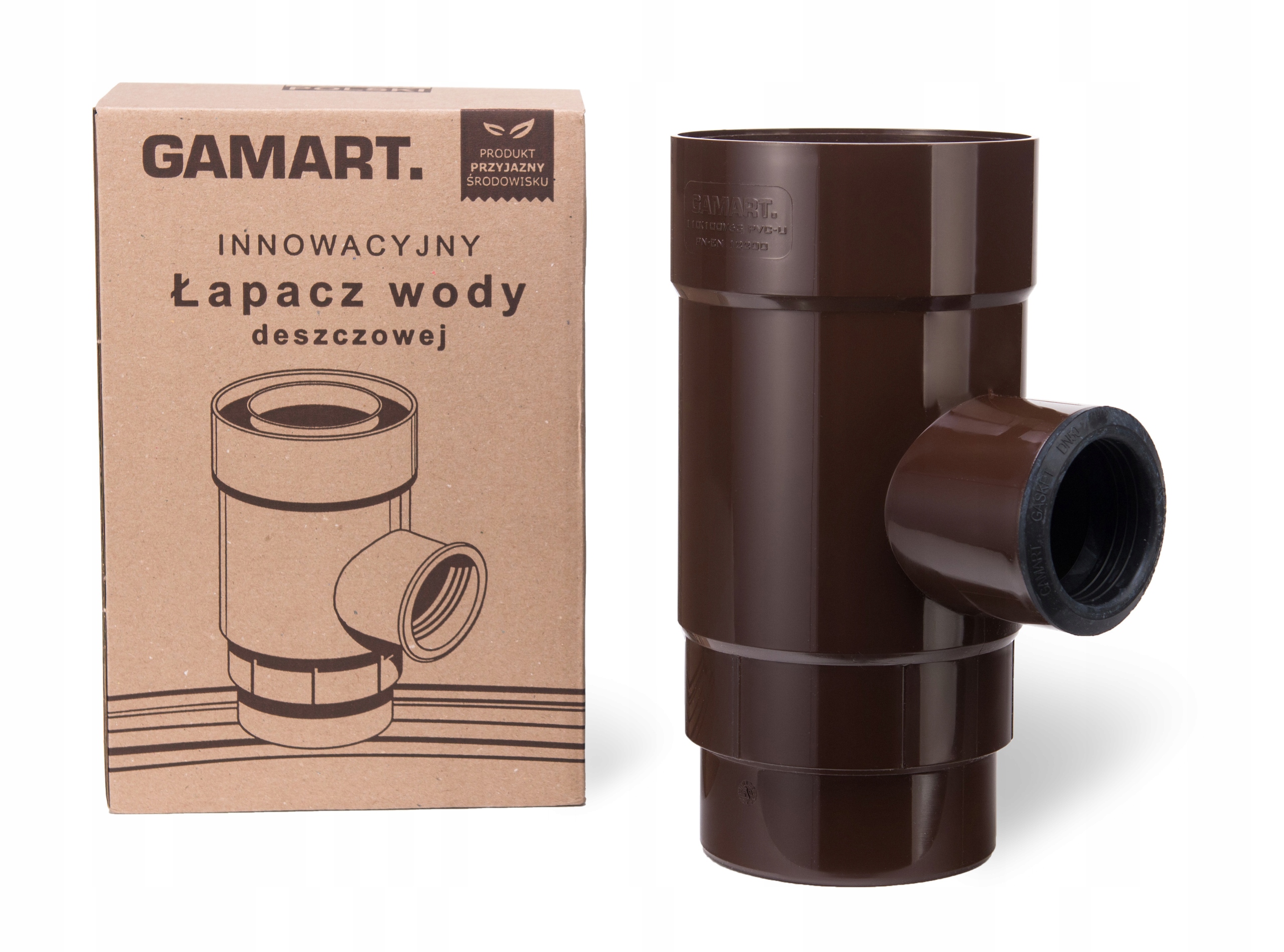 

Odzyskiwacz wody deszczowej 110/50 Łapacz Gamart