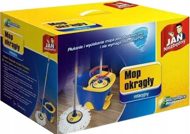 

Jan Niezbędny Mop Rotacyjny Okrągły Obrotowy