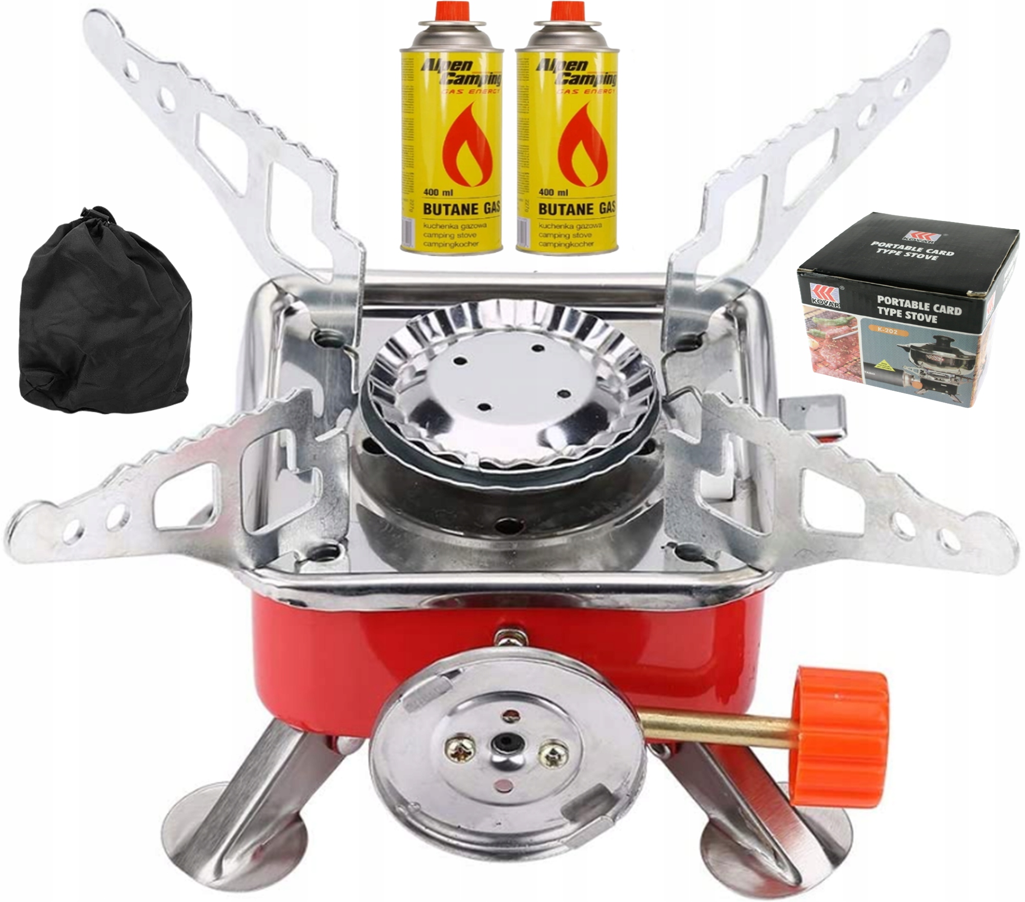 

Kuchenka Turystyczna Gazowa Mini 2SZT Kartusz