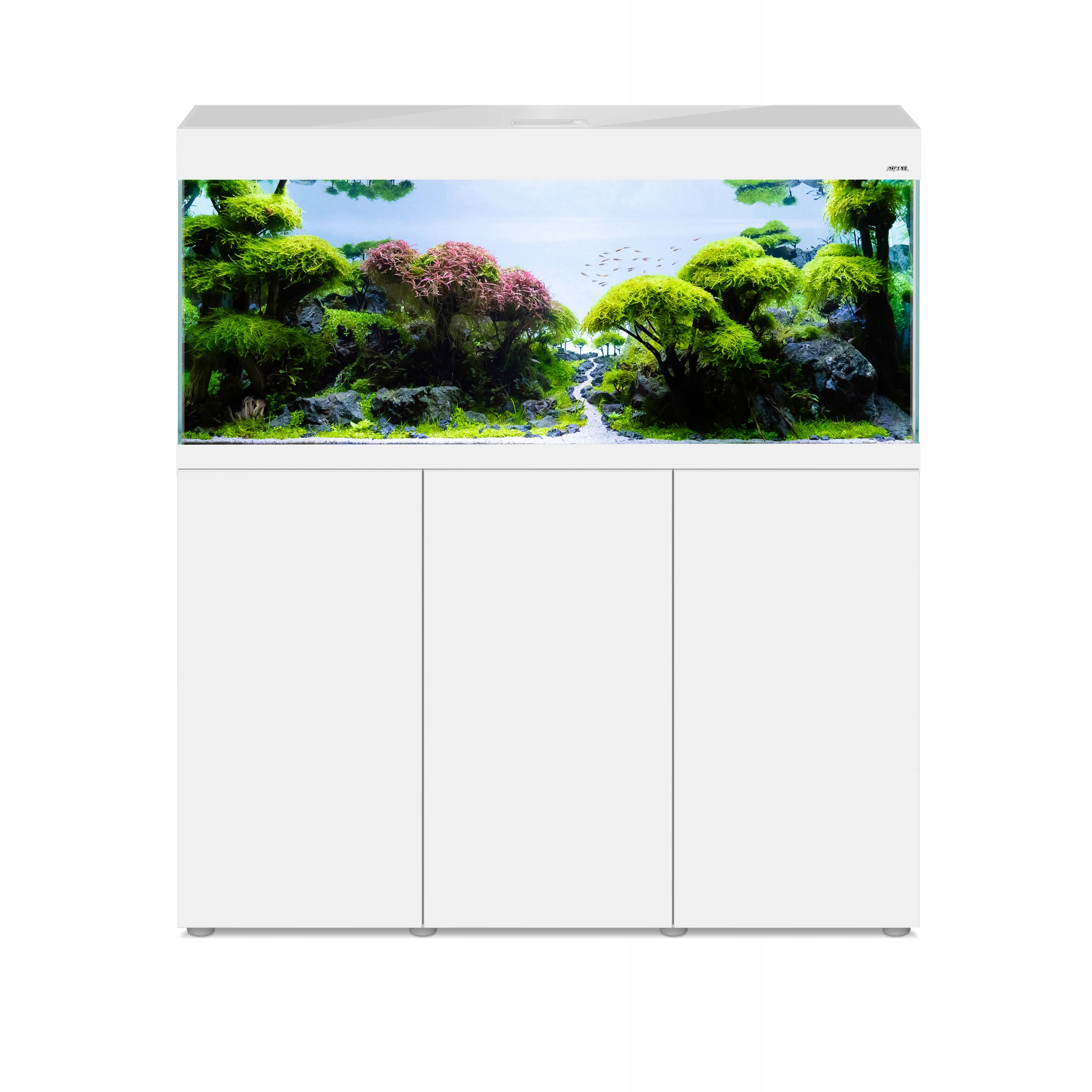 

Aquael Zestaw Akwariowy Optiset Biały 240 Szafka