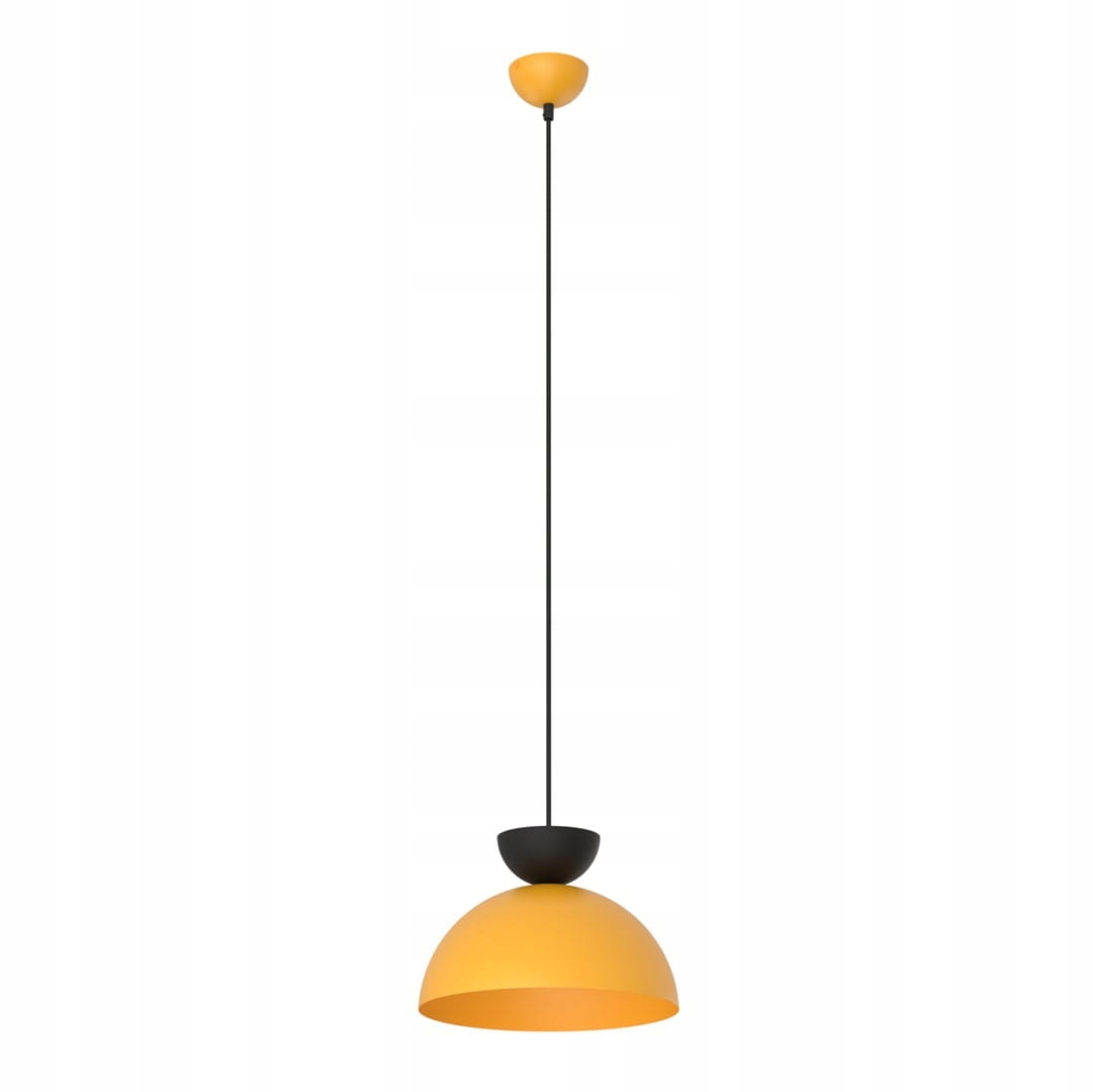 Závěsná lampa 1x12W Lunaro 1S Bl Oranžová