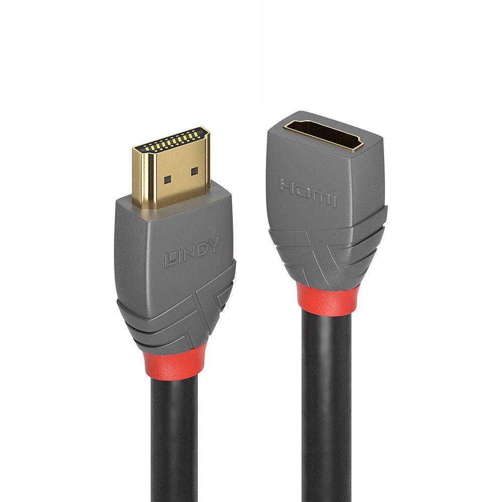 HDMI verlengkabel hoge snelheid Anthra lijn, 2 m