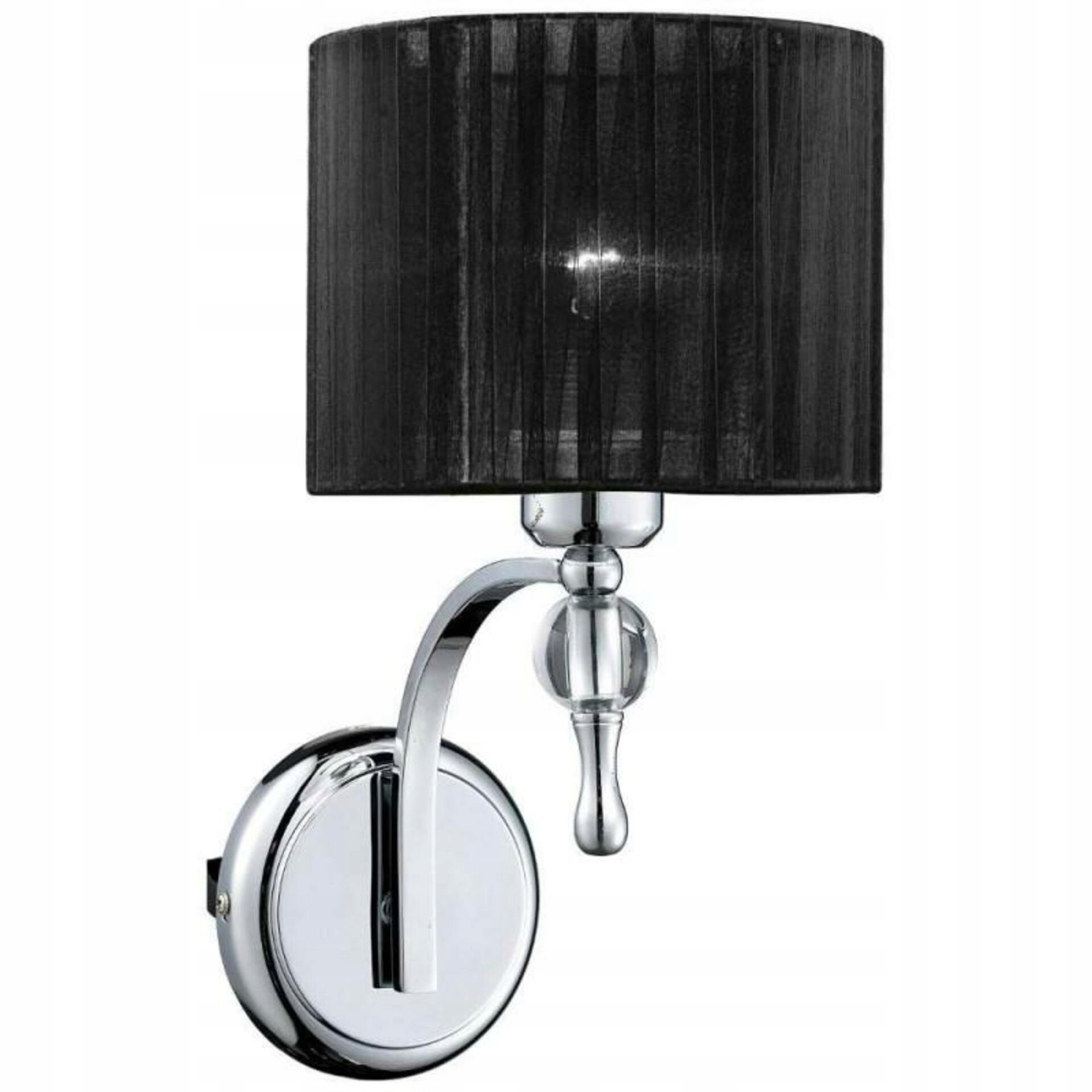 Nástenná lampa AZzardo Impress wall black AZ0501 E27 1x50W IP20 30cm čierna