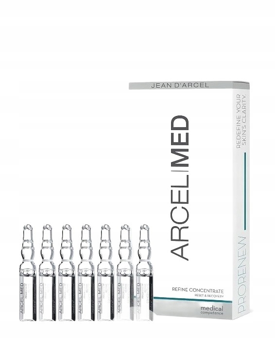 Sérum v ampulích pro mastnou pleť Refine Amp 7x2ml Jean Darcel Arcel Med