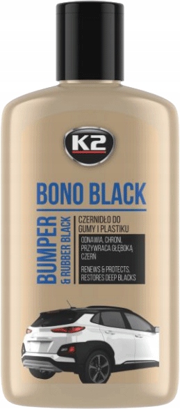 

K2 Bono Black czernienidło do gumy i plastiku 250