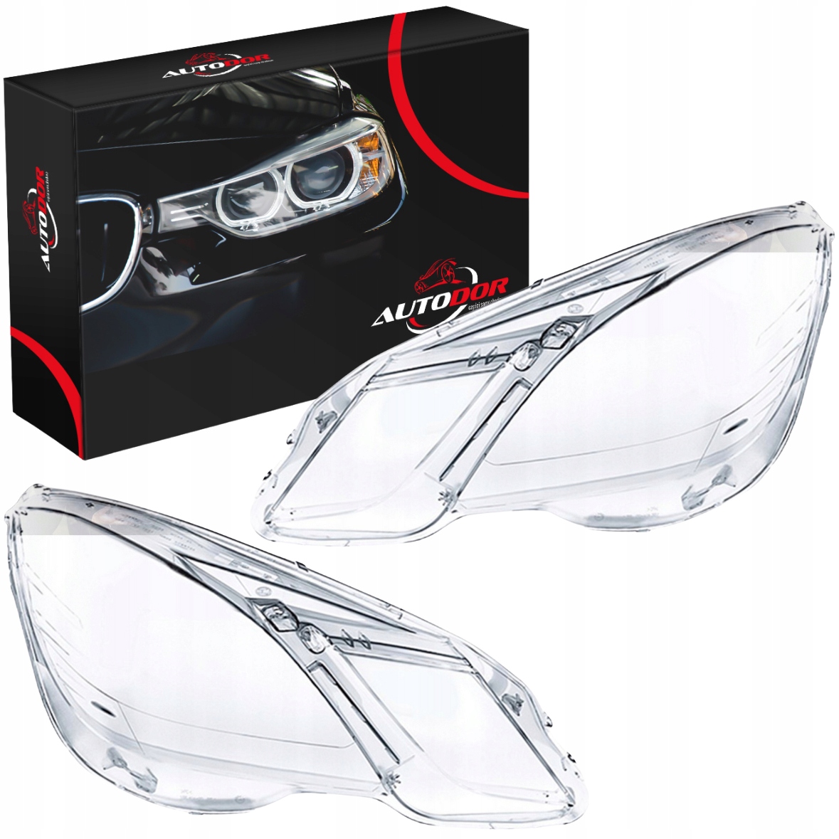 Mercedes E-class W212 '09-13 Stínidla Světlometů Lampy S Uv Povlakem P+l