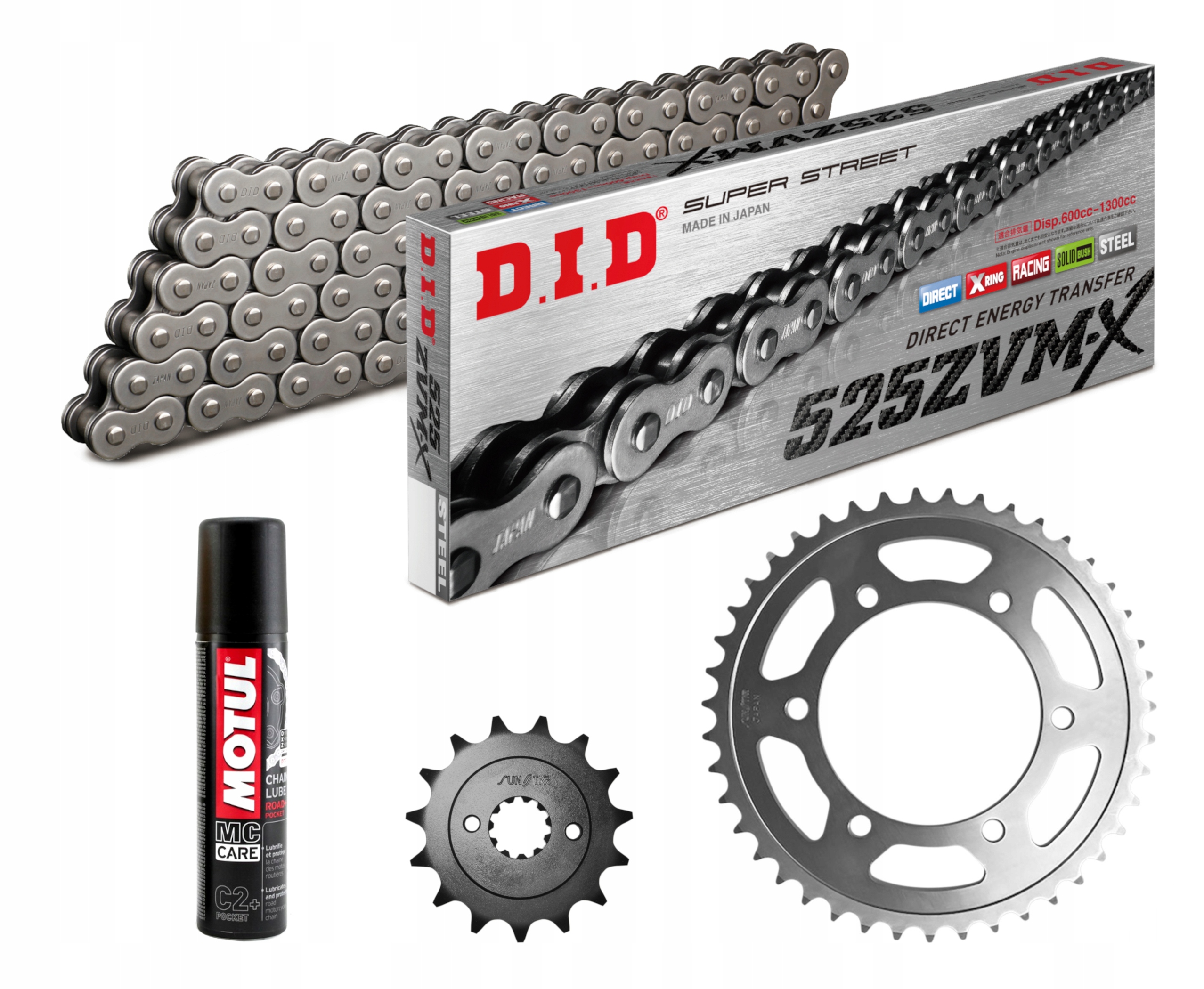 

Łańcuch napędowy XF650 97-02 Freewind DID525ZVMX