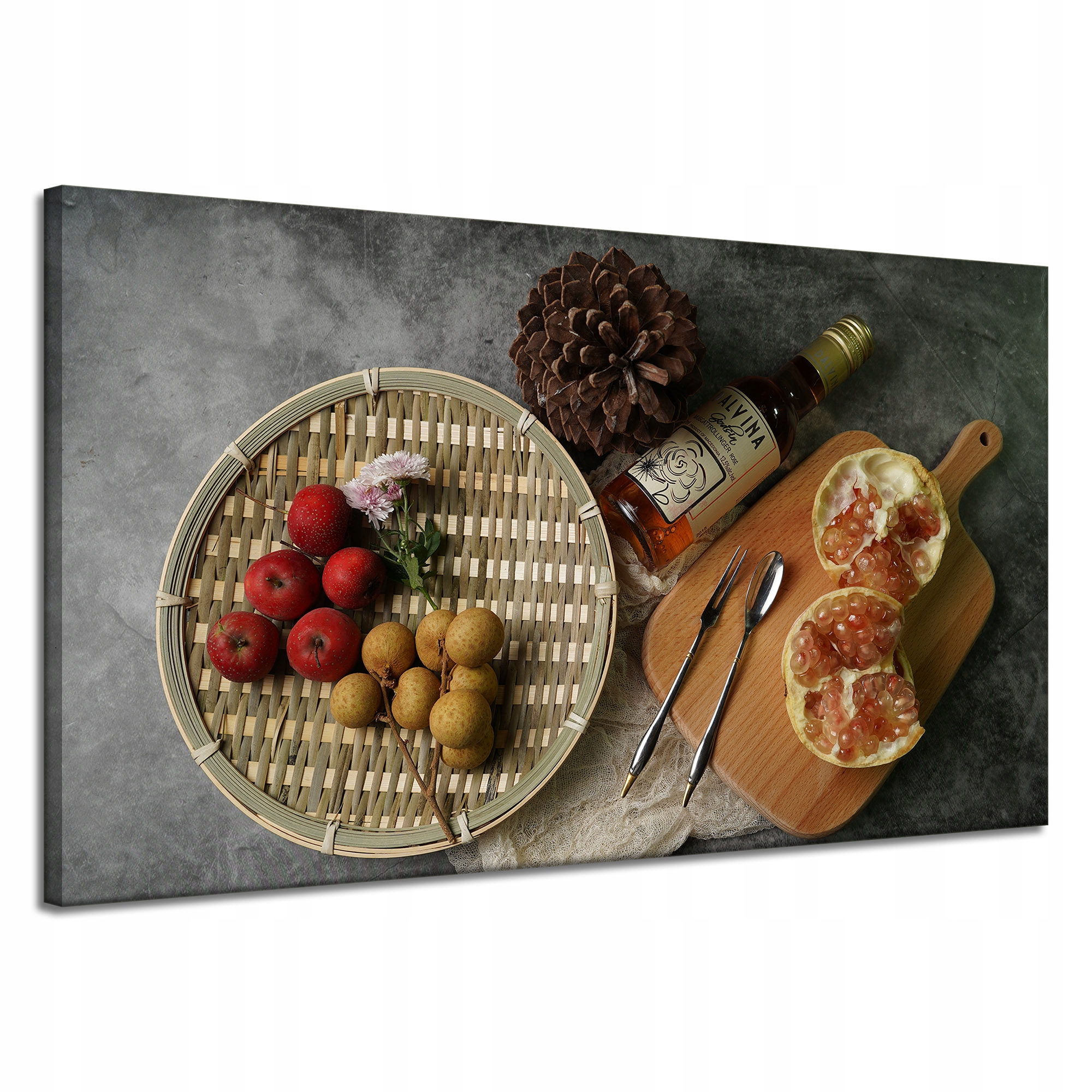 Obraz Canvas Kuchyně Patera s ovocem 120x70 cm