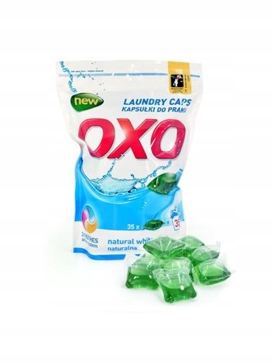 2x Oxo – Kapsle na bílé prádlo 35ks