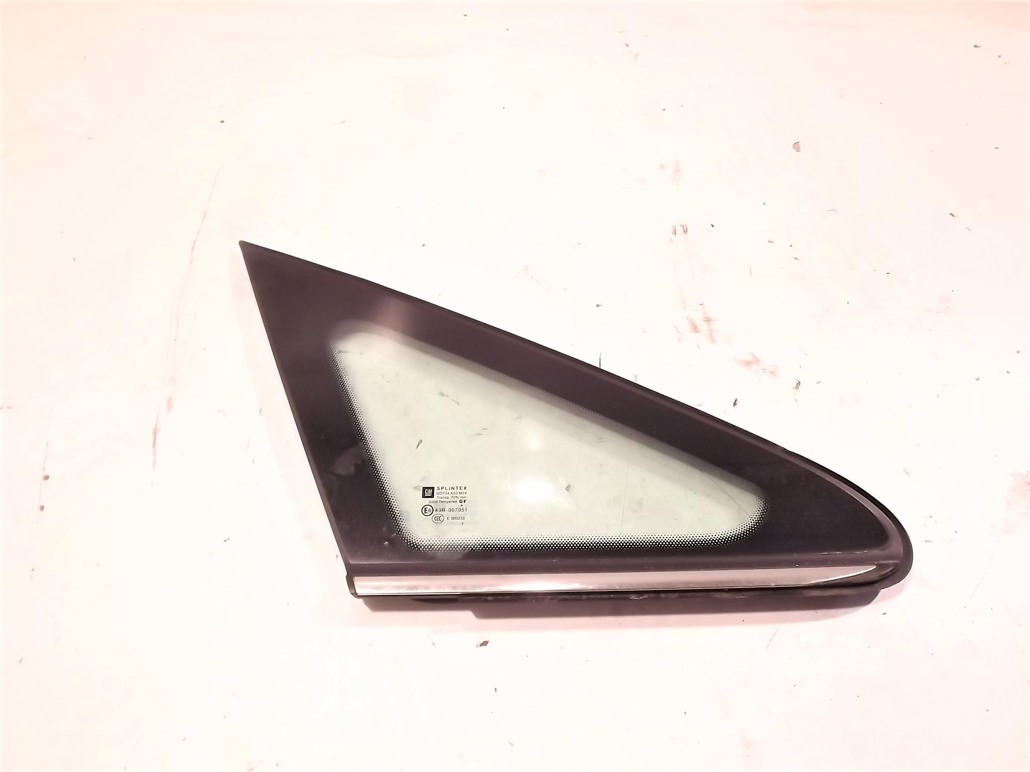 window bodywork side right front OPEL ZAFIRA B