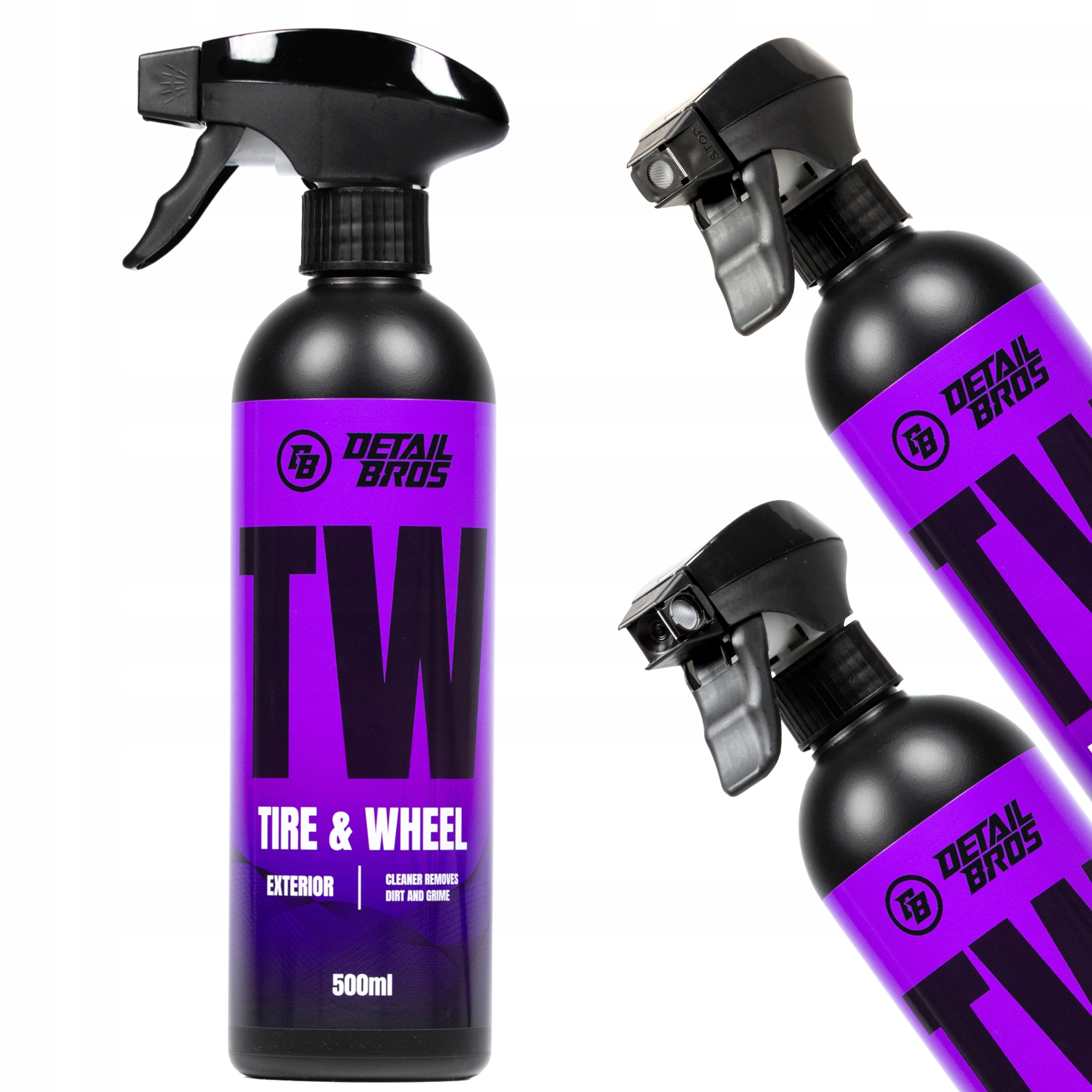 Tire and Wheel Cleaner-Zasadowy środek do czyszczenie felg opon-Detail Bros